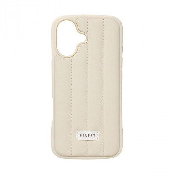 FLUFFY iPhone17専用背面型ケース Light Beige/ライトベージュ iP25-61-FFYH01