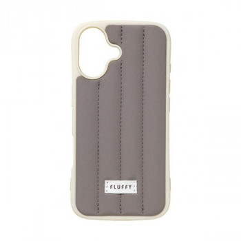 FLUFFY iPhone17専用背面型ケース Gray/グレー iP25-61-FFYH02