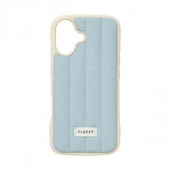 FLUFFY iPhone17専用背面型ケース Pale Blue/ペールブルー iP25-61-FFYH03