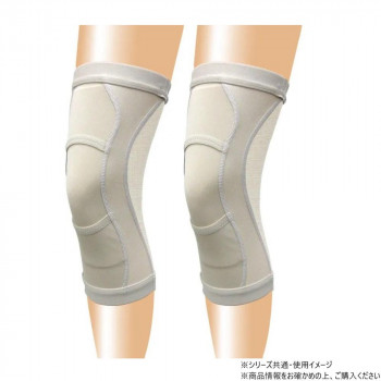 丸光産業 膝 皮膚感覚ひざarukoプラス2枚組 ベージュ M 134031