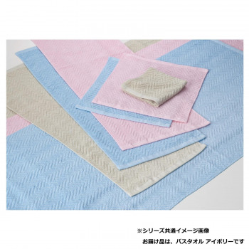 犬飼タオル 704CY-A HOTEL STYLE エレナ バスタオル　アイボリー