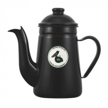 kalita(カリタ) コーヒーポット コー ヒー達人・ペリカン1L (ブラック) 52303
