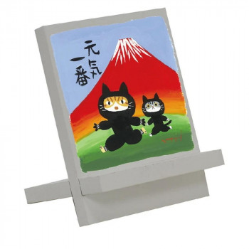 糸井忠晴 木製イーゼルアート 「たんれん」 IT-00948