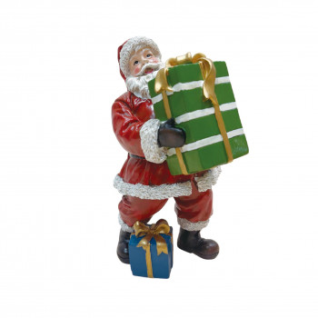 アンティーククリスマス ギフトボックスサンタ