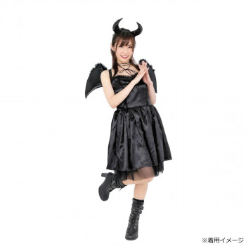 コスチューム　コスプレ衣装　小悪魔　ブラックデビル