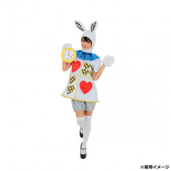 コスチューム　コスプレ衣装　ホワイトラビット　おとぎ話