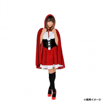 コスチューム　コスプレ衣装　赤ずきん　赤フード