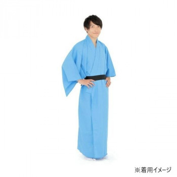 コスチューム　コスプレ衣装　カラフル着流し ライトブルー