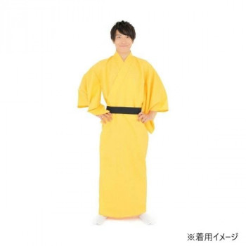 コスチューム　コスプレ衣装　カラフル着流し イエロー