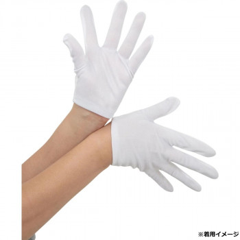 コスチューム　コスプレ衣装　コスプレ用手袋 白 ショート For costumes short glove white