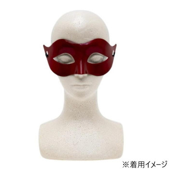 コスチューム　コスプレ衣装　ベネチアンマスク ダークレッド