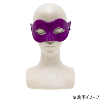 コスチューム　コスプレ衣装　ベネチアンマスク パープル