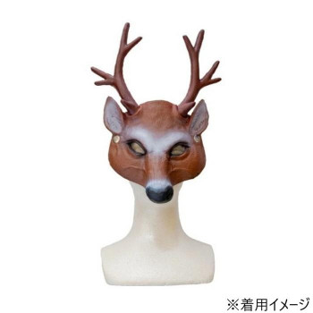 コスチューム　コスプレ衣装　アニマルマスク トナカイ