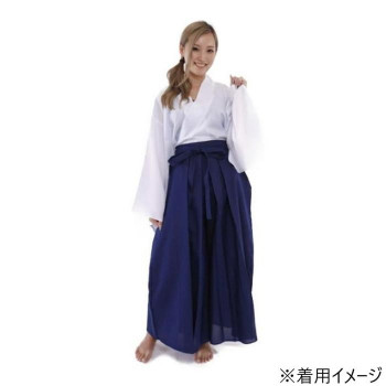 コスチューム　コスプレ衣装　カラフル袴 紺