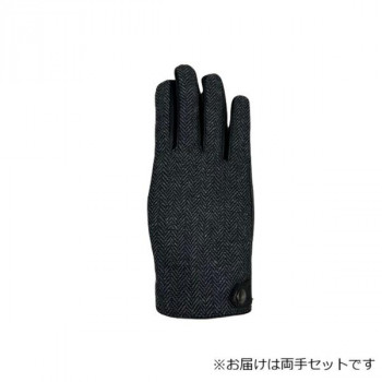 紳士用手袋 コンビ羊革手袋 25cm ブラック(6) 001218321