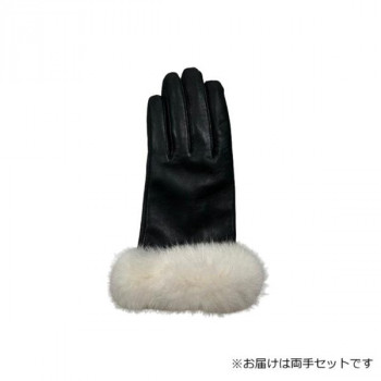 婦人用手袋 羊革 23cm クロ(6) 001318021