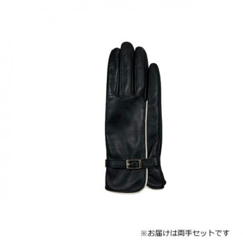 婦人用手袋 羊革 22cm クロ(4) 001318321