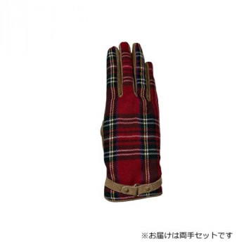 婦人用手袋 豚革コンビ手袋 22cm キャメル(3) 001327221
