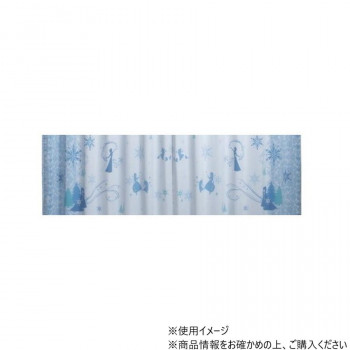 ディズニープリンセス アナと雪の女王 エルサ 横絵羽遮光カーテン 2P 100×135cm SB-699-D