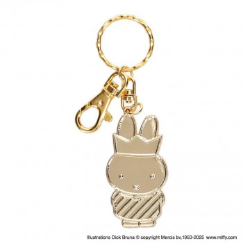 ゾーウィー ミッフィー GOLDキーホルダー miffy 王冠 1219
