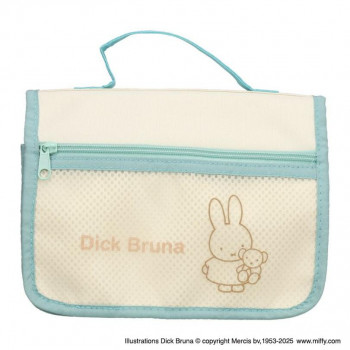 ゾーウィー ミッフィー メッシュバッグインバッグmiffy ライトブルー 1233