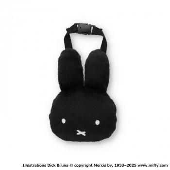 ゾーウィー ミッフィー フェイス型バッグチャームmiffy ブラック 9876