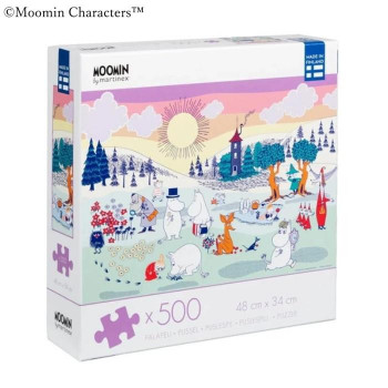 MOOMIN ムーミン ジグソーパズル 500ピース A Day in the Moominvalley MNX150078