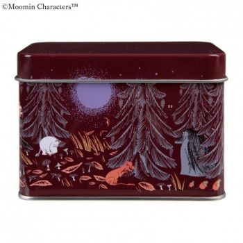 MOOMIN ムーミン ティーバッグ缶 forest red MNX080154