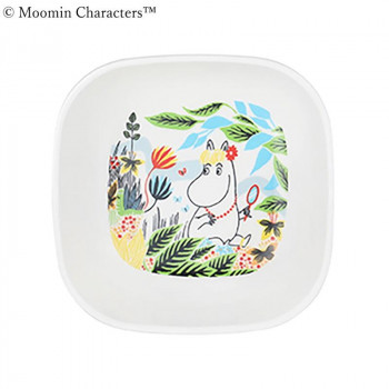 MOOMIN ムーミン メラミンボウルスクエア Meadow MNX060103