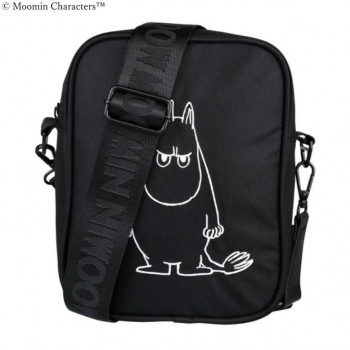 MOOMIN ムーミン ショルダーバッグ アングリームーミン ブラック MNX140526