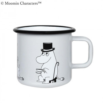 MOOMIN ムーミン マグ ムーミンパパ グレイ MRA060294