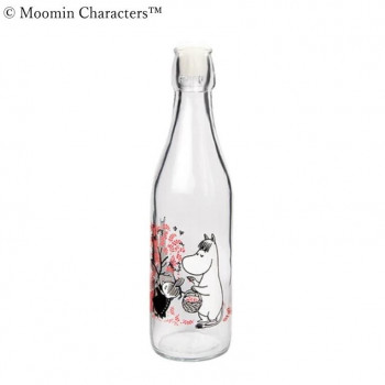 MOOMIN ムーミン ガラスボトル 500ml Berries MRA060216