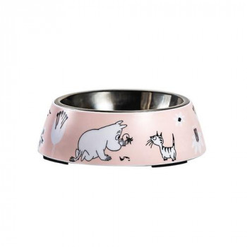 MOOMIN ムーミン ペットフードボウル S ピンク MRA150008