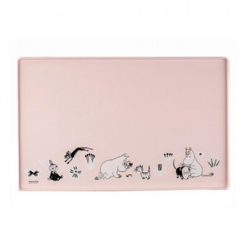 MOOMIN ムーミン ペット用シリコーンマット M ピンク MRA150011