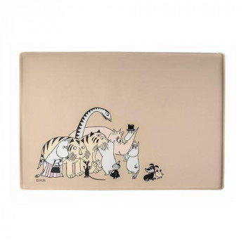 MOOMIN ムーミン ペット用シリコーンマット L ベージュ MRA150012