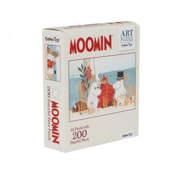 MOOMIN ムーミン ムーミンアートパズル 200ピース レッド BBT990074