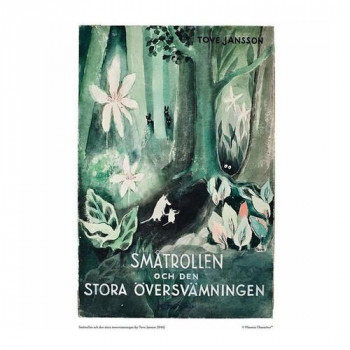 MOOMIN ムーミン ポスター 100×70cm The Moomins and the Great Flood ATC040017
