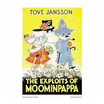 MOOMIN ムーミン ポスター 100×70cm The Exploits of Moominpappa ATC040027