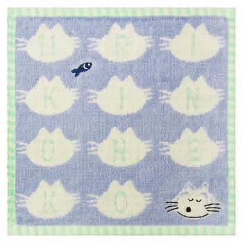 林(HAYASHI) プチタオル 11ぴきのねこ アルファベット PL456200