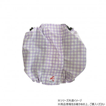 遠赤技研 ペット用 冷え対策・お腹の弱い子に テラペットはらまき Sサイズ パープルチェック柄(ゴム3本タイプ)