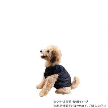 遠赤技研 ペットも温活テラペットケア・ぬくぬくウエア 袖なし Sサイズ ブラック