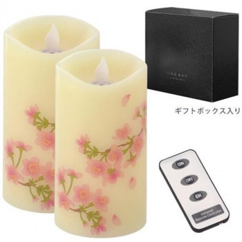 カメヤマ 進物　いろはあかり　桜 581890