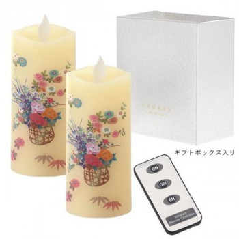 カメヤマ 進物　いろはあかりS　花籠 581930