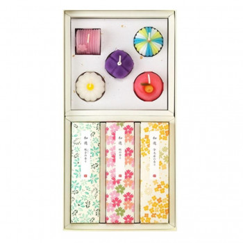 カメヤマ 進物　和遊　和菓子キャンドルセットN 582009