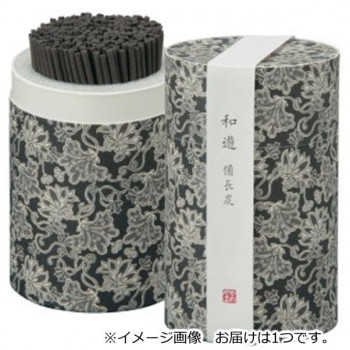 カメヤマ 和遊　備長炭の香り　筒形ミニ寸 581067