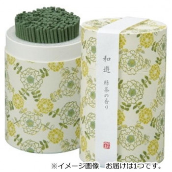 カメヤマ 和遊　緑茶の香り　筒形ミニ寸 581065