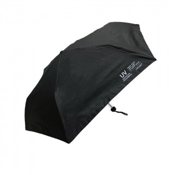 カフェディムリー 折り畳み傘 晴雨兼用 遮光6K55cm mini ブラック JKO-446-09