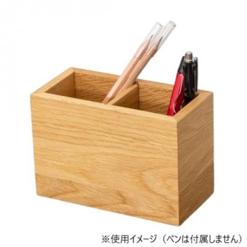 Latree ラトレ DEN デン ペン立て 角M ♯OAK オーク PL1DEN-0020158-OAOL