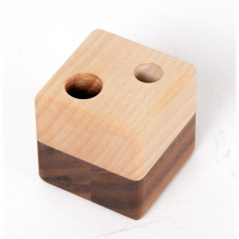 Latree ラトレ DEN デン ブロックペン ♯W/B ウォルナット+ビーチ PL1DEN-0060050-WBOL
