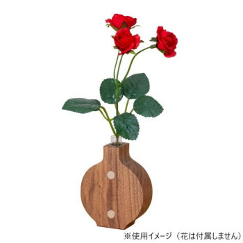 Latree ラトレ KAKI カキ M・1輪挿し モニカ ♯WN ウォルナット PL1KAK-0060010-WNOL